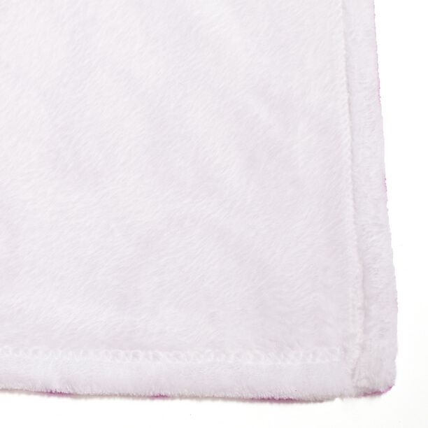 Palm Leaves Coral Minky Baby Blanket