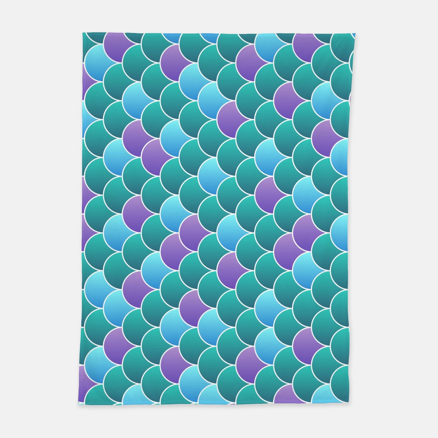 Mermaid Scales Swaddle Blanket