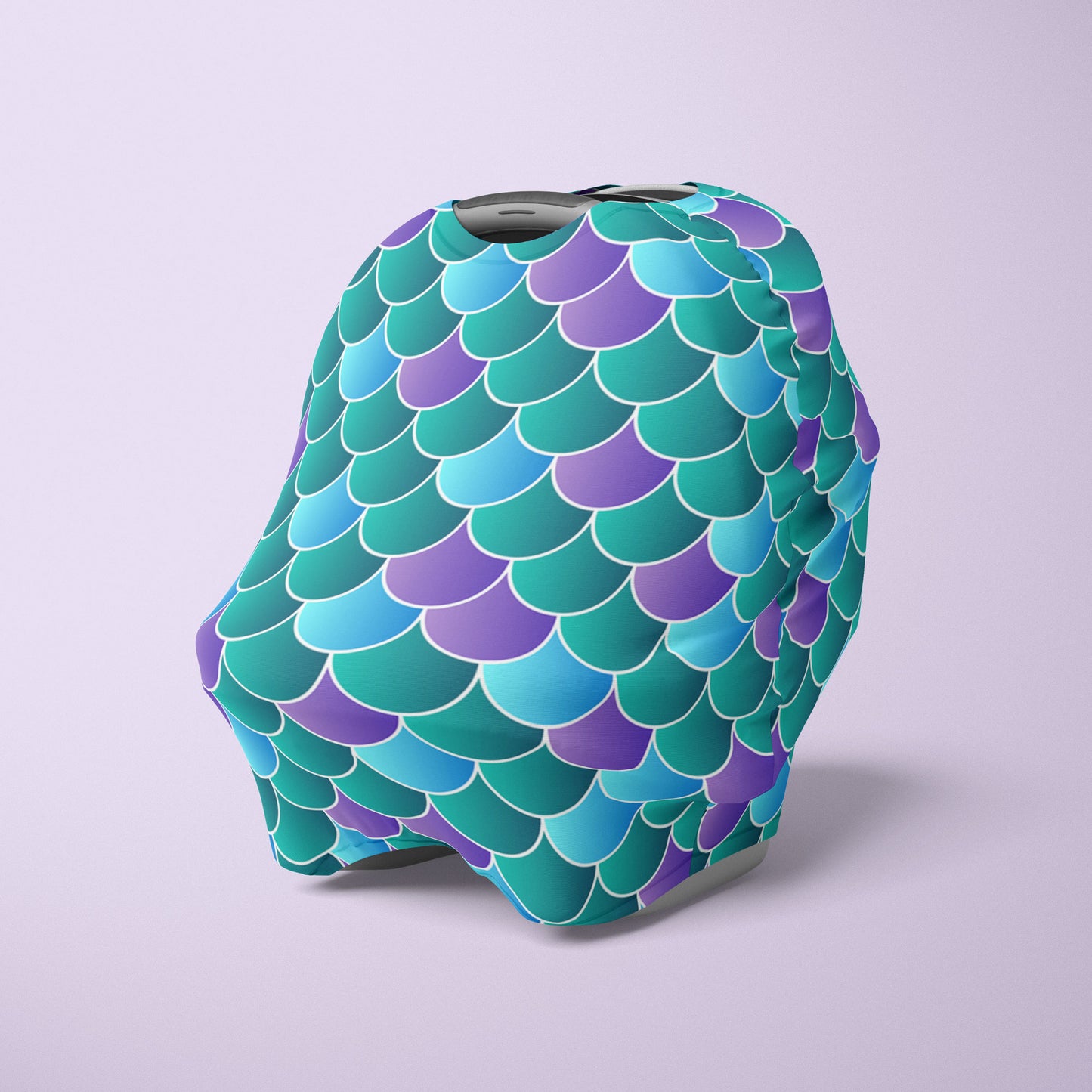 Mermaid Scales Multipurpose Baby Nursing Cover