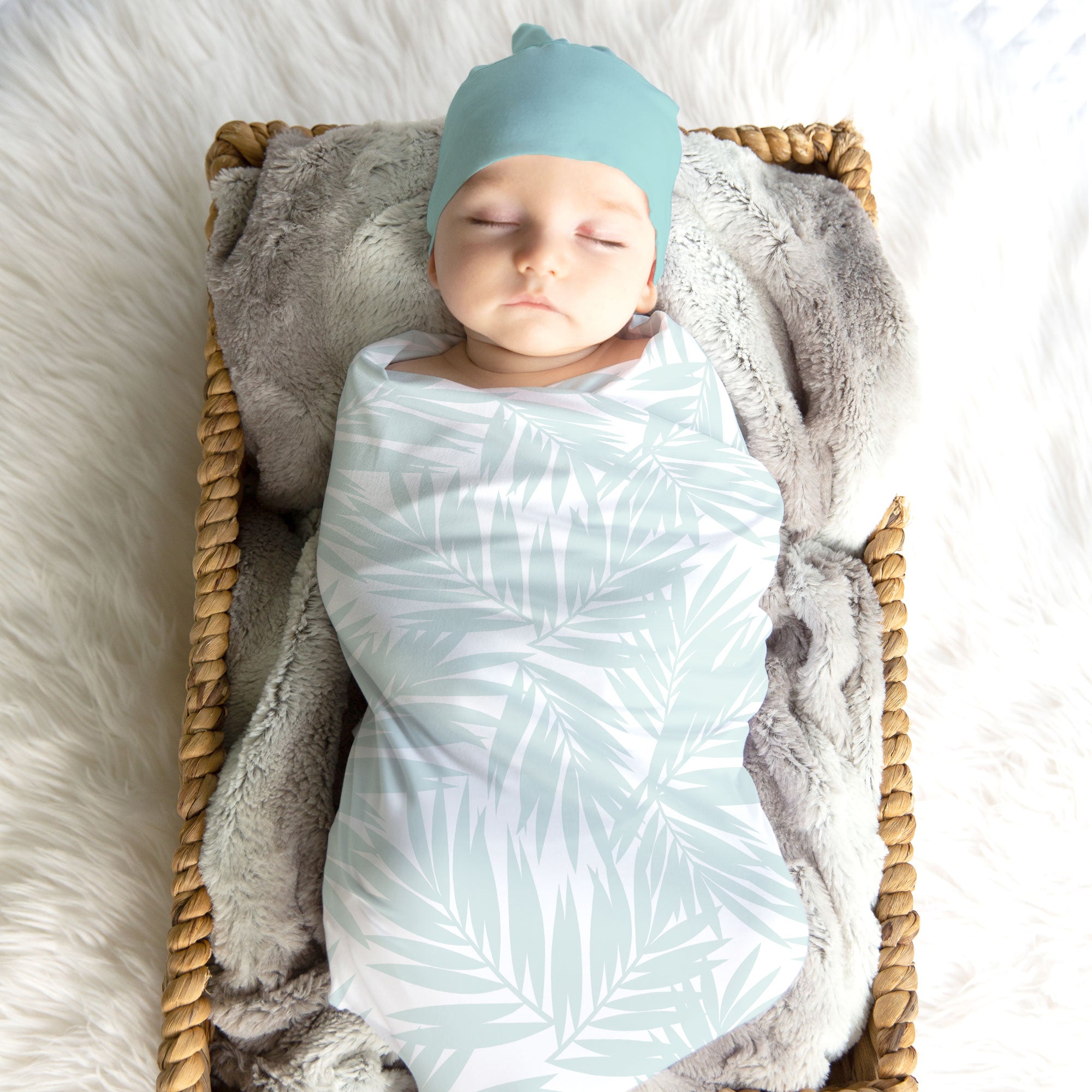 Palm leaf clearance swaddle